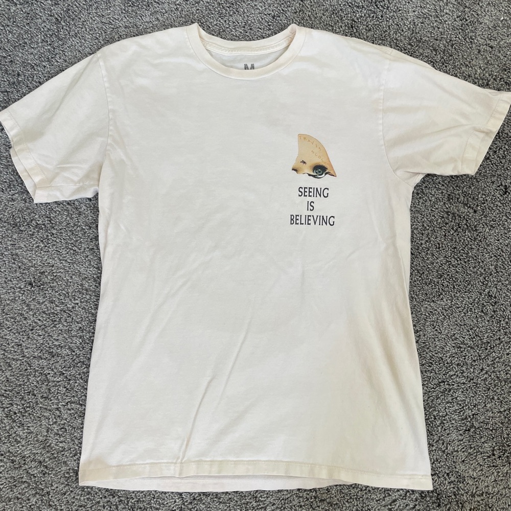 Travis Scott Seeing is Believing 2017 tour shirt